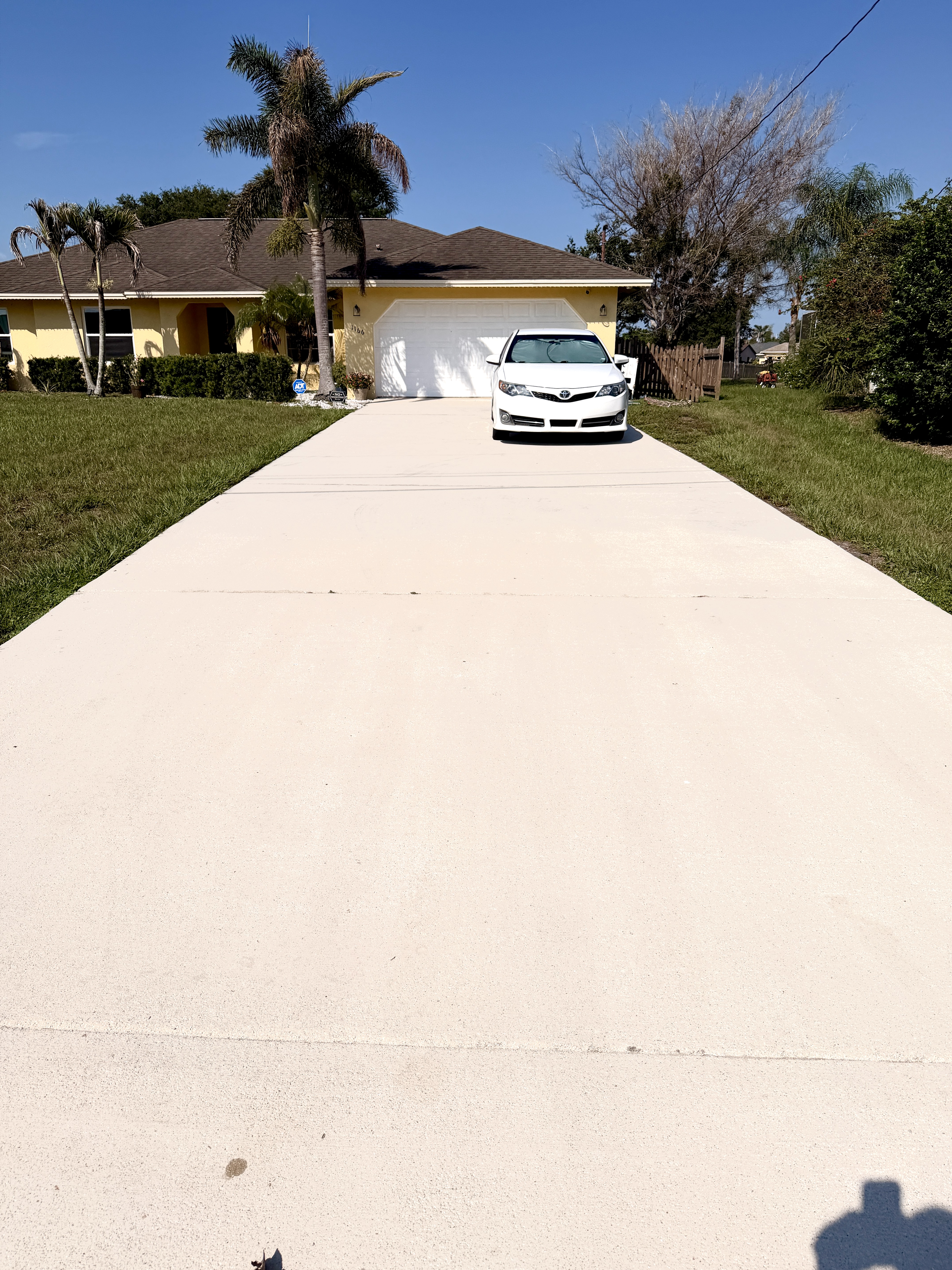 after pressure washing Treasure Coast FL