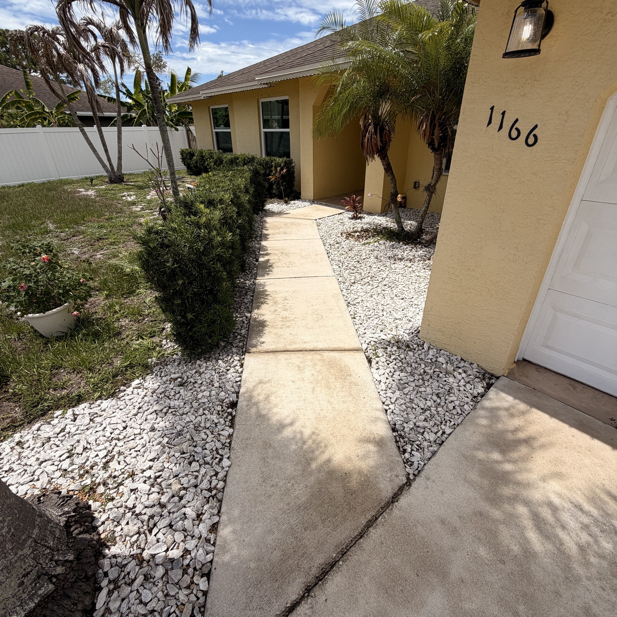 after soft wash Port Saint Lucie FL