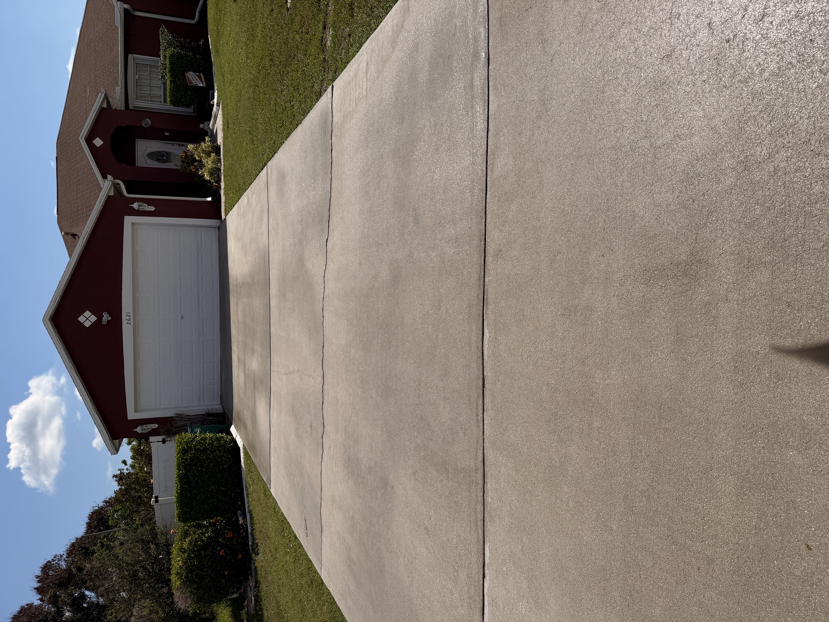 after pressure washing Treasure Coast FL